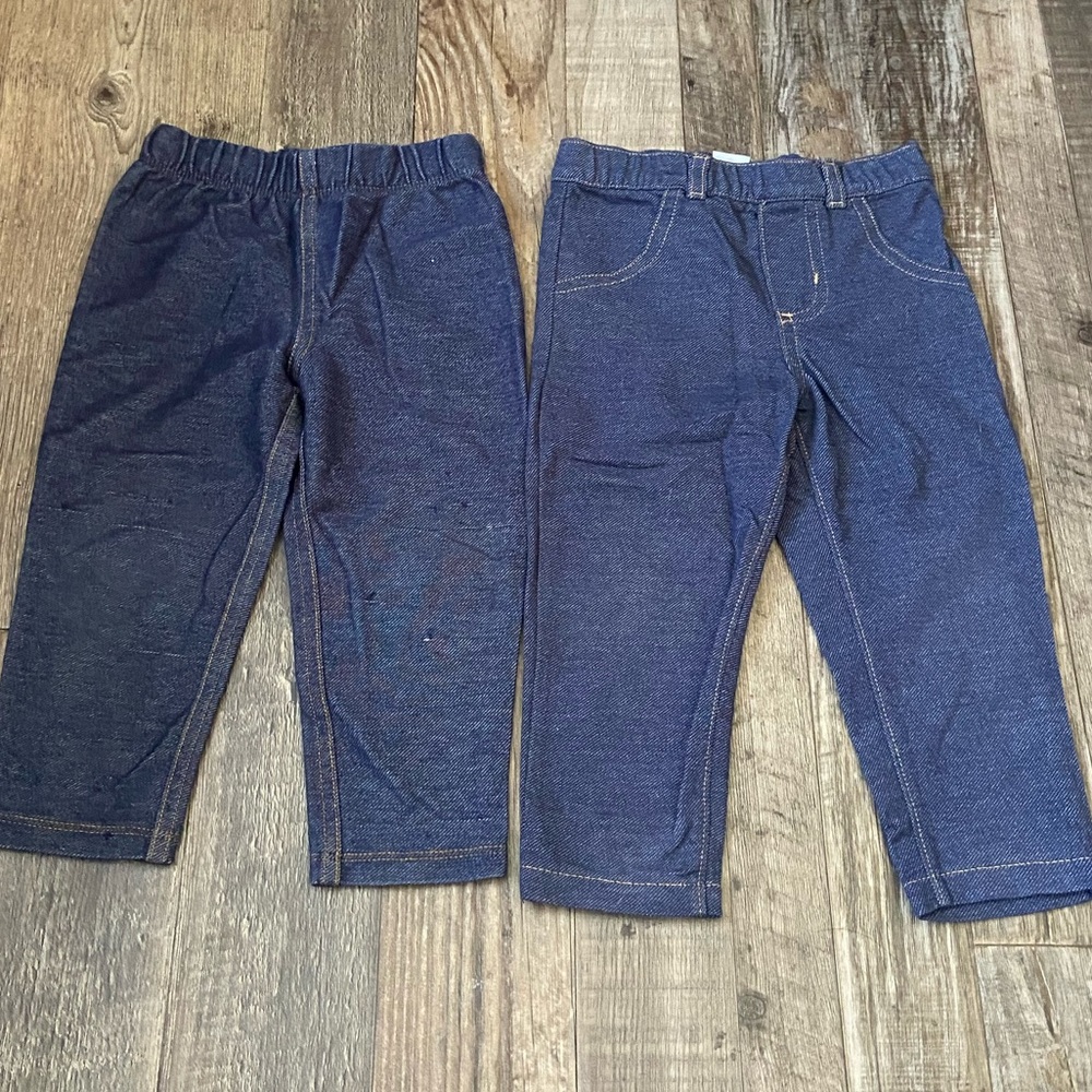 Carter's Classic leggings- 2 pairs